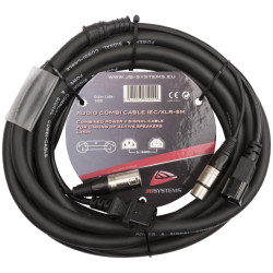 AUDIO COMBI CABLE IEC\/XLR-5M AUDIO COMBI CABLE IEC\/XLR-5M