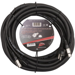 AUDIO COMBI CABLE SCHUKO\/XLR-10M AUDIO COMBI CABLE SCHUKO\/XLR-10M