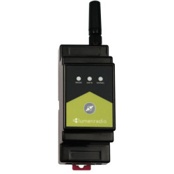Galileo RX Single Universe DIN rail W-DMX Receiver with Bluetooth