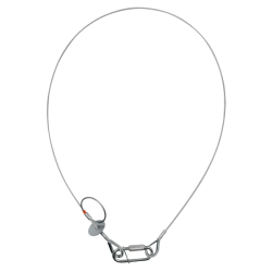 Safety Cable 3 mm - BGV-C1 1.000mm, Silver Safety Cable 3 mm - BGV-C1 1.000mm, Silver