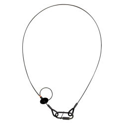 Safety Cable 3 mm - BGV-C1 1.000mm, Black Safety Cable 3 mm - BGV-C1 1.000mm, Black