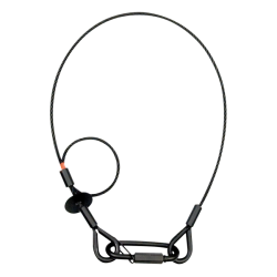 Safety Cable 4 mm - BGV-C1 600mm, Black Safety Cable 4 mm - BGV-C1 600mm, Black