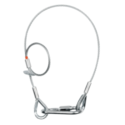 Safety Cable 5 mm - BGV-C1 600mm, Silver Safety Cable 5 mm - BGV-C1 600mm, Silver
