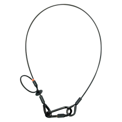 Safety Cable 5 mm - BGV-C1 1.000mm, Black Safety Cable 5 mm - BGV-C1 1.000mm, Black
