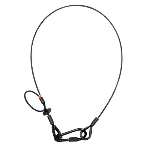 Safety Cable 5 mm - BGV-C1 1.000mm, Black Safety Cable 5 mm - BGV-C1 1.000mm, Black