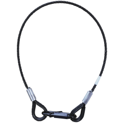 Safety cable 4 mm - BGV-C1 600mm Safety cable 4 mm - BGV-C1 600mm