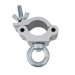 50 mm Half Coupler + Eye SWL: 340 kg - aluminium - silver 50 mm Half Coupler + Eye SWL: 340 kg - aluminium - silver