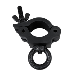 50 mm Half Coupler + Eye SWL: 340 kg - aluminium - black 50 mm Half Coupler + Eye SWL: 340 kg - aluminium - black
