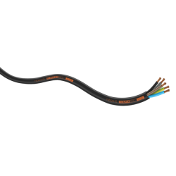 Titanex Neoprene Cable, Black 4mm², 5