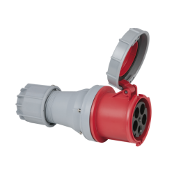 CEE 125 A/400 V 5P Plug Female Red CEE 125 A/400 V 5P Plug Female Red