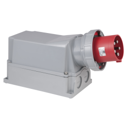 CEE 125 A/400 V 5P Wallmount - Male CEE 125 A/400 V 5P Wallmount - Male
