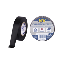 PVC Insulation tape 52100 Black, 20m PVC Insulation tape 52100 Black, 20m