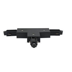 1-Phase Left T Connector Black 1-Phase Left T Connector Black