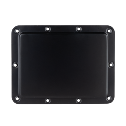 Black Recessed Label Dish for Self-Adhesive Tour Labels Black Recessed Label Dish for Self-Adhesive Tour Labels