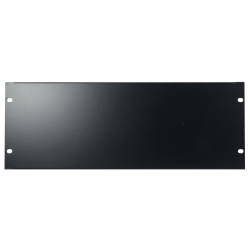 19 inch Blind Panel Black 4U