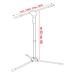 Telescopic Microphone Boom Stand - Ergo 1 1.600mm