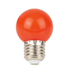G45 LED Bulb E27 1 W - red - non-dimmable G45 LED Bulb E27 1 W - red - non-dimmable