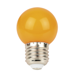 G45 LED Bulb E27 1 W - orange - non-dimmable G45 LED Bulb E27 1 W - orange - non-dimmable