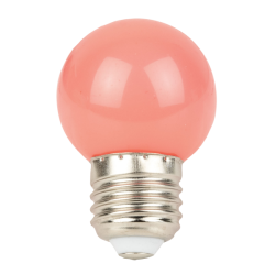 G45 LED Bulb E27 1 W - pink - non-dimmable G45 LED Bulb E27 1 W - pink - non-dimmable