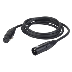 FL09 - DMX/AES-EBU XLR/M 3P to XLR/F 3P 15 m