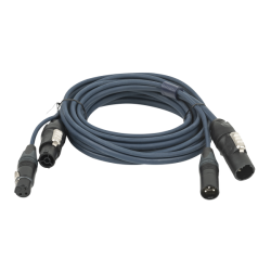 FP-13 Hybrid Cable - powerCON TRUE1 & 3-pin XLR - DMX / Power 10 m