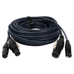 FP-14 Hybrid Cable - powerCON TRUE1 & 5-pin XLR - DMX / Power 10 m