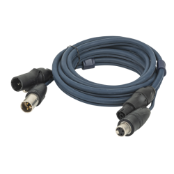FP-15 Hybrid Cable - powerCON TRUE1 & 3-pin XLR IP - DMX / Power 10 m