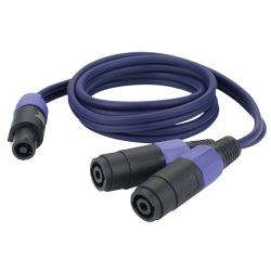 FS13 - 2 Speaker female to speakON male - 2x 1.5 mm²