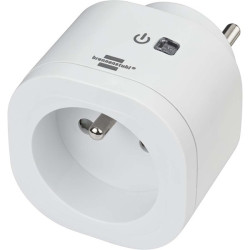 brennenstuhl®Connect WiFi-stekkerdoos WA 3000 XS01 wit IP20 TYPE E