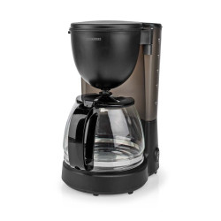 Koffiezetapparaat | 1,25 l | 750 W | 10 kopjes | Warmhoudfunctie | Automatische uitschakeling | Zwart