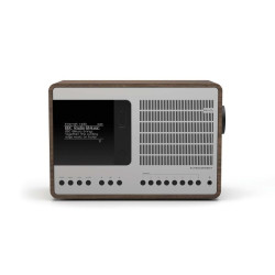 SuperConnect DAB+ / FM / Bluetooth internetradio Walnoot-zilver