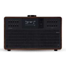 SuperCD Geluidssysteem met CD-speler DAB+ / FM / Internet / Bluetooth Walnoot-zwart