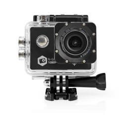Action Cam | 1 Scherm | 1080p@30fps | 12 MPixel | Waterbestendig tot: 30.0 m | 90 min | Wi-Fi | App beschikbaar voor: Android™ / IOS | Mounts inbegrepen | Zwart