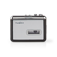 Cassettebandjes Digitaliseren | Draagbaar | Accessoires: USB-kabel | Batterij Gevoed / USB Gevoed