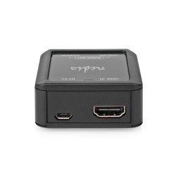 Digitale Audioconverter | 1-weg | Ingangen audio / video / data: DC Power / HDMI™ Input | Uitgangen audio / video / data: 1x Coax Audio / 1x TosLink Female | Automatisch | Antraciet
