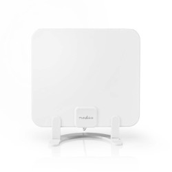 Binnenantenne | Actief | FM / UHF / VHF | Ontvangstbereik: 0-25 km | LTE700 | Versterking: 30 dB | ABS | Wit
