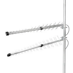 5G / 4G / 3G Antenne | 5G | Buiten | 698 - 3800 MHz | Versterking: 15 dB | 0.30 m | Zilver