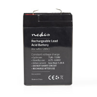Oplaadbare Loodaccu | Lead-Acid | Oplaadbaar | 6 V | 4000 mAh