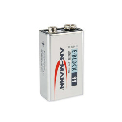 9V batterij, 1,5V, 1 stuk