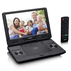 Draagbare 11,5" Bluray-DVD-speler Zwart