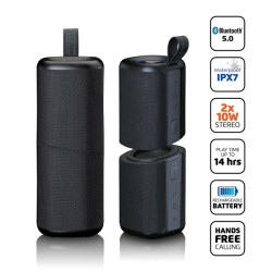 2-in-1 2x10W TWS Bluetooth® 5.0-luidsprekers IPX7