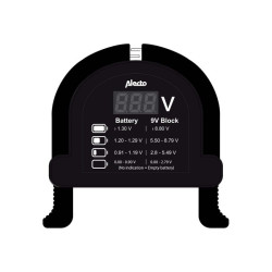 Batterijtester voor AA-AAA-C-D-9V (PP3)-knoopcel