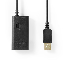 Bluetooth®-Zender | Input: 1x 3,5 mm | AptX ™ Low latency / AptX™ / SBC | Maximaal 2 Apparaten | Zwart
