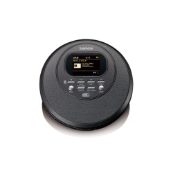 Discman met DAB Bluetooth® en kleuren TFT Zwart