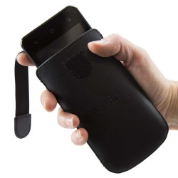 Leather cover for FMA-5000, black