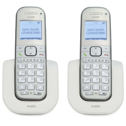 DECT-telefoon duo voor senioren Wit
