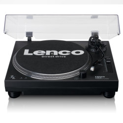 Direct drive platenspeler met USB/PC codering Zwart