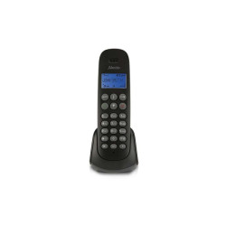 Draadloze telefoon met 1 handset Zwart