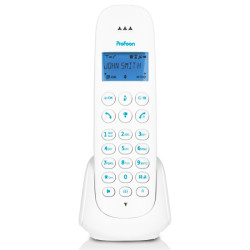 Draadloze telefoon met 1 handset Blauw