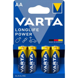 Alkaline Batterij AA 1.5 V High Energy 4-Blister